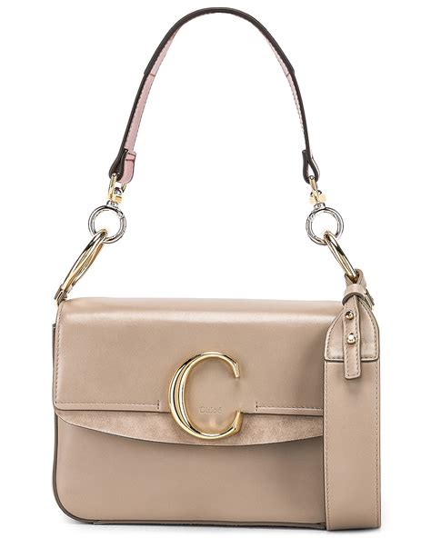 chloe c bag beige|chloe on the c.